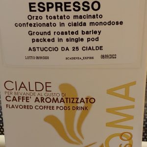 Caffe D'orzo Cialda Monodose Di Orzo Tostato e Macinato 25 pz (ESE 44 )