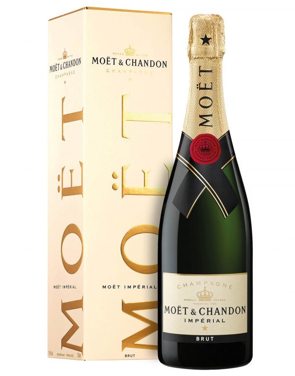 Champagne Brut Moët Impérial Moët & Chandon con Astuccio