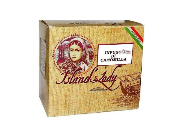 INFUSO Island's Lady Linea Professionale Box 15 Filtri Piramidali INFUSO DI CAMOMILLA
