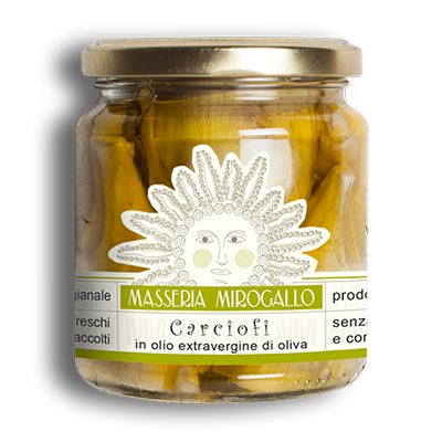 Masseria Mirogallo Carciofi Interi 280 gr